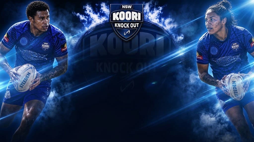 Koori Knockout live rugby league match action